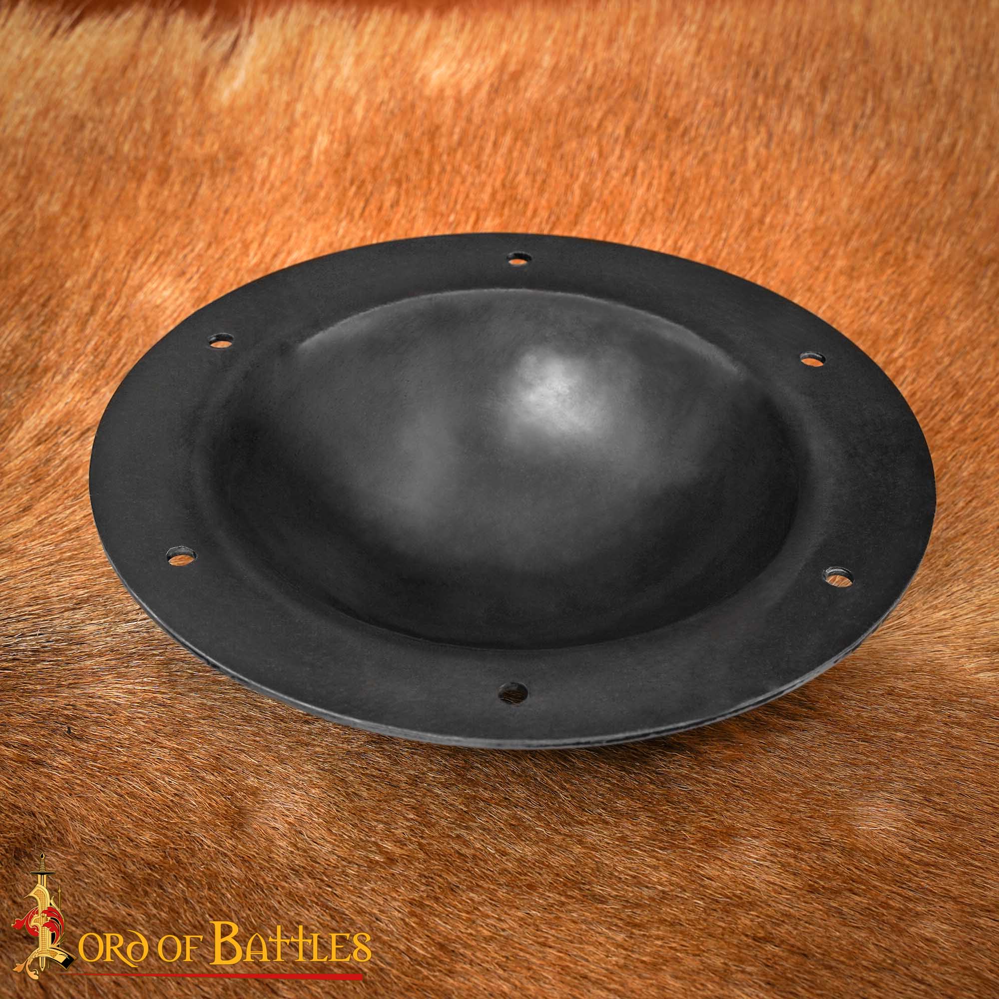 Medieval Umbos-2199N12 6 Rustic Functional Steel Umbo for Viking or Celtic Shields