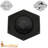 Roman Hexagonal Steel Shield Boss / Umbo 16 gauge Hand Forged, Natural Finish