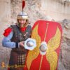Roman Shield Boss for Rectangular Scutum Handmade Steel Umbo