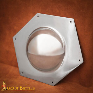 Roman Shield Boss for Rectangular Scutum Handmade Steel Umbo