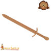 Medieval Wooden Swords-5703 3 Handcrafted Wooden Practicing Sword