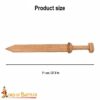 Medieval Wooden Swords-5706 2 Roman Gladius