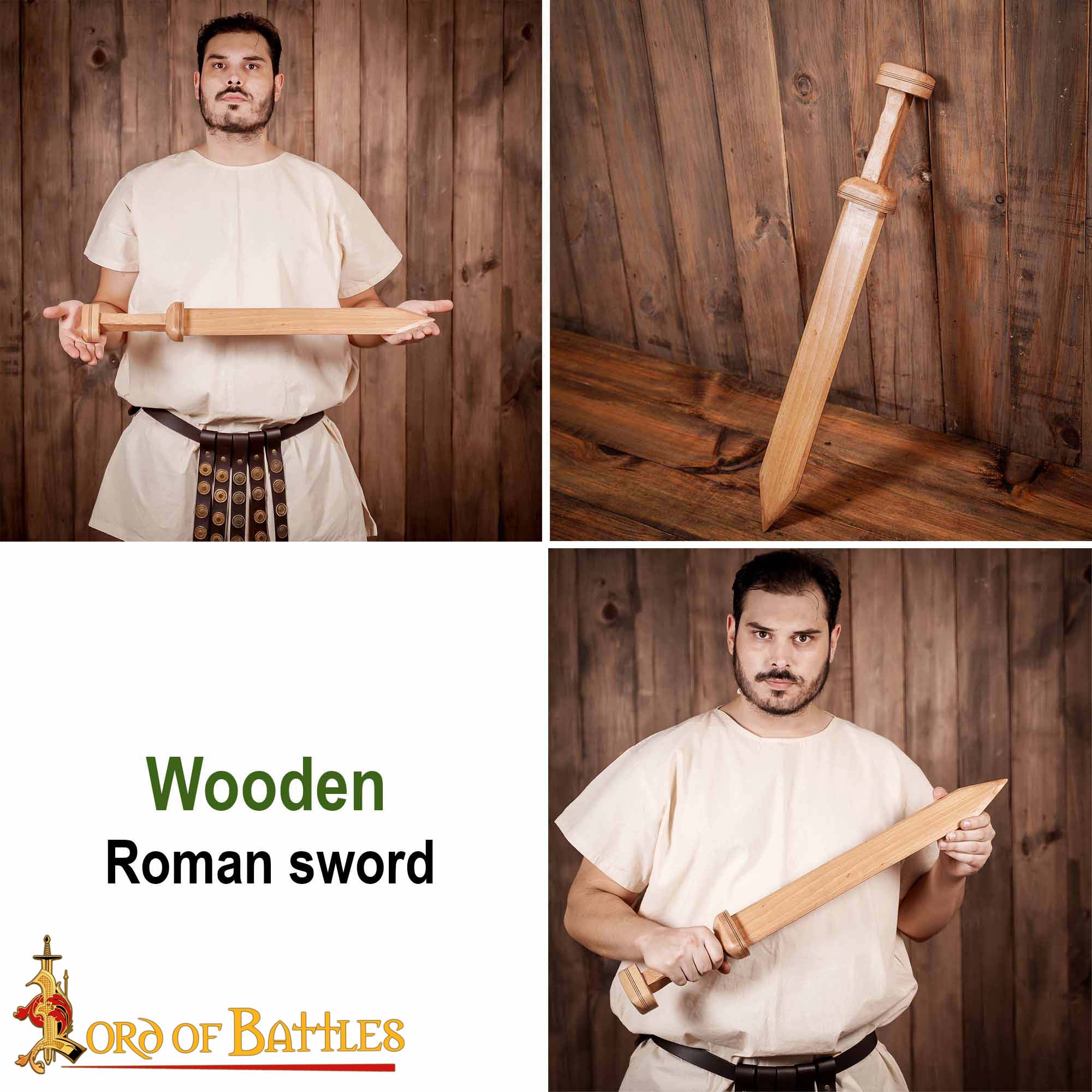 Medieval Wooden Swords-5706 6 Roman Gladius