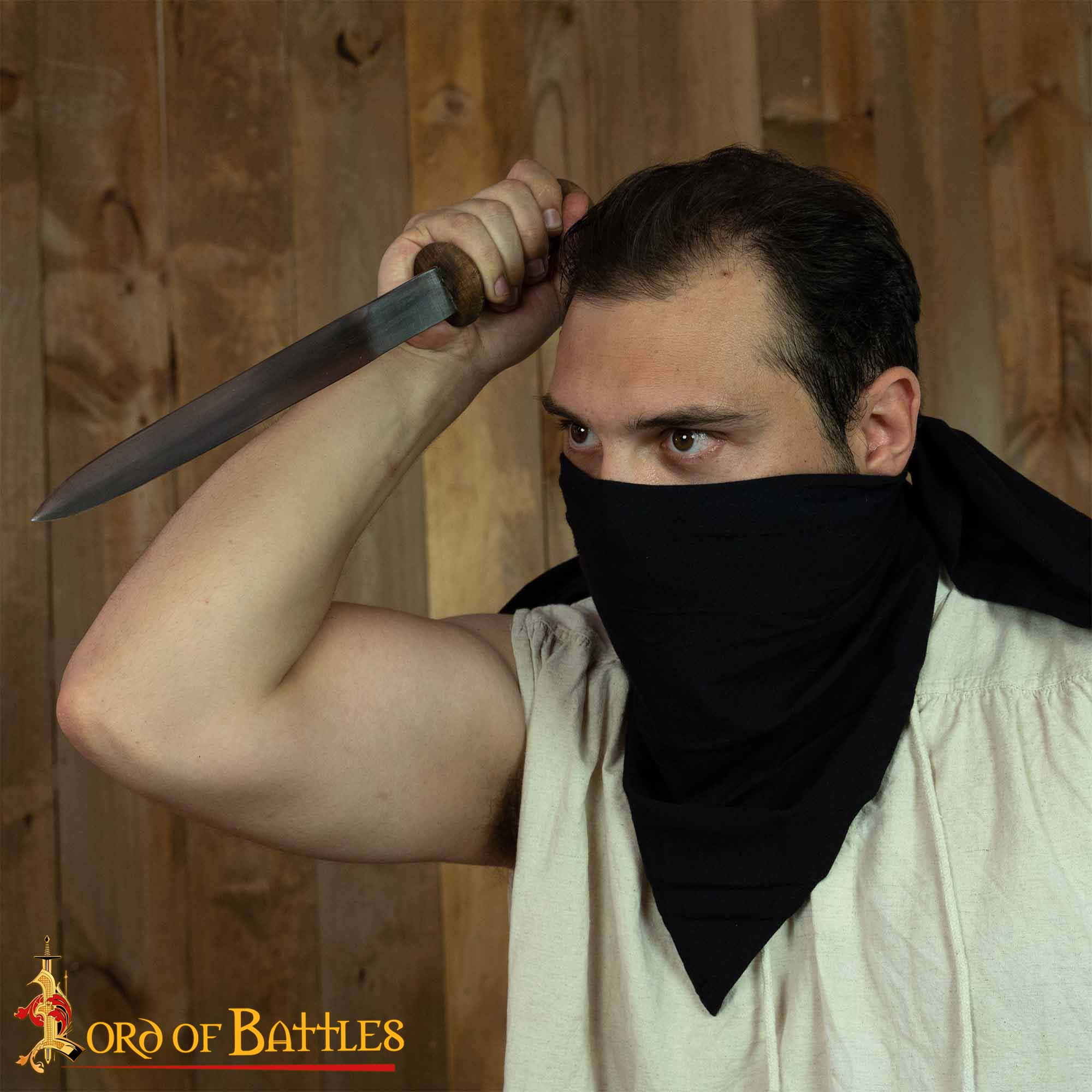 Pirate Bandana-7791BK 1 Piraten Bandana