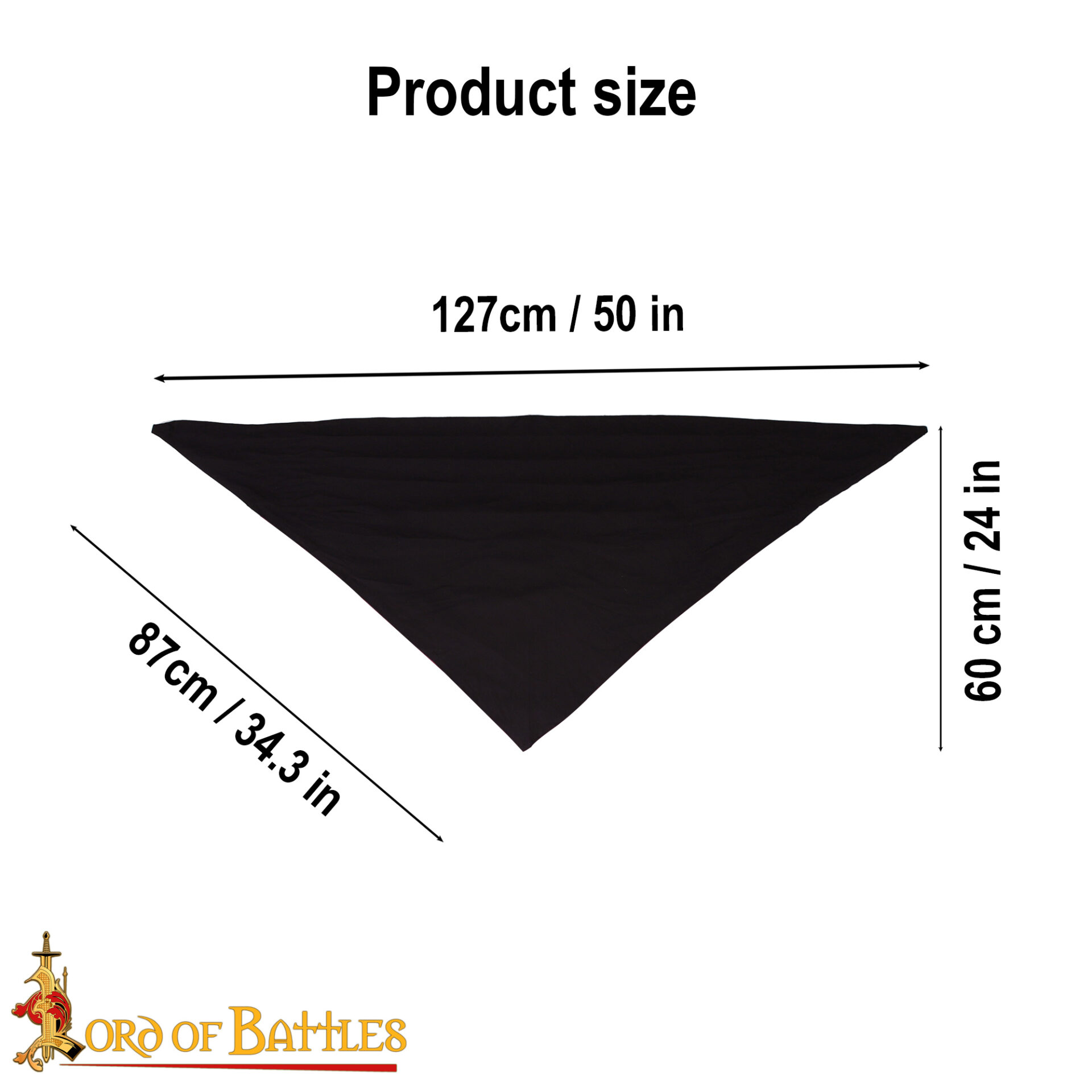 Pirate Bandana-7791BK 2 Piraten Bandana