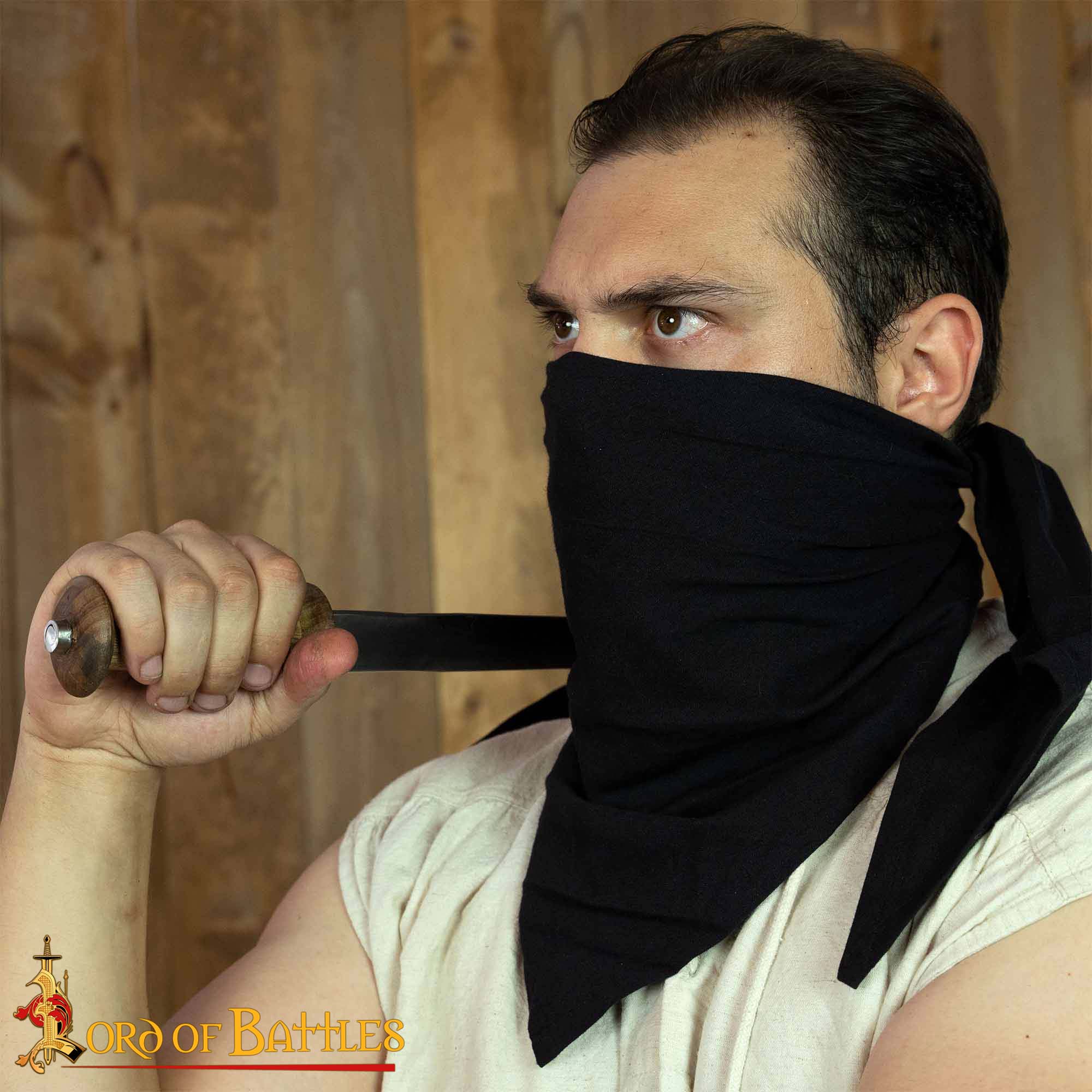 Pirate Bandana-7791BK 6 Piraten Bandana