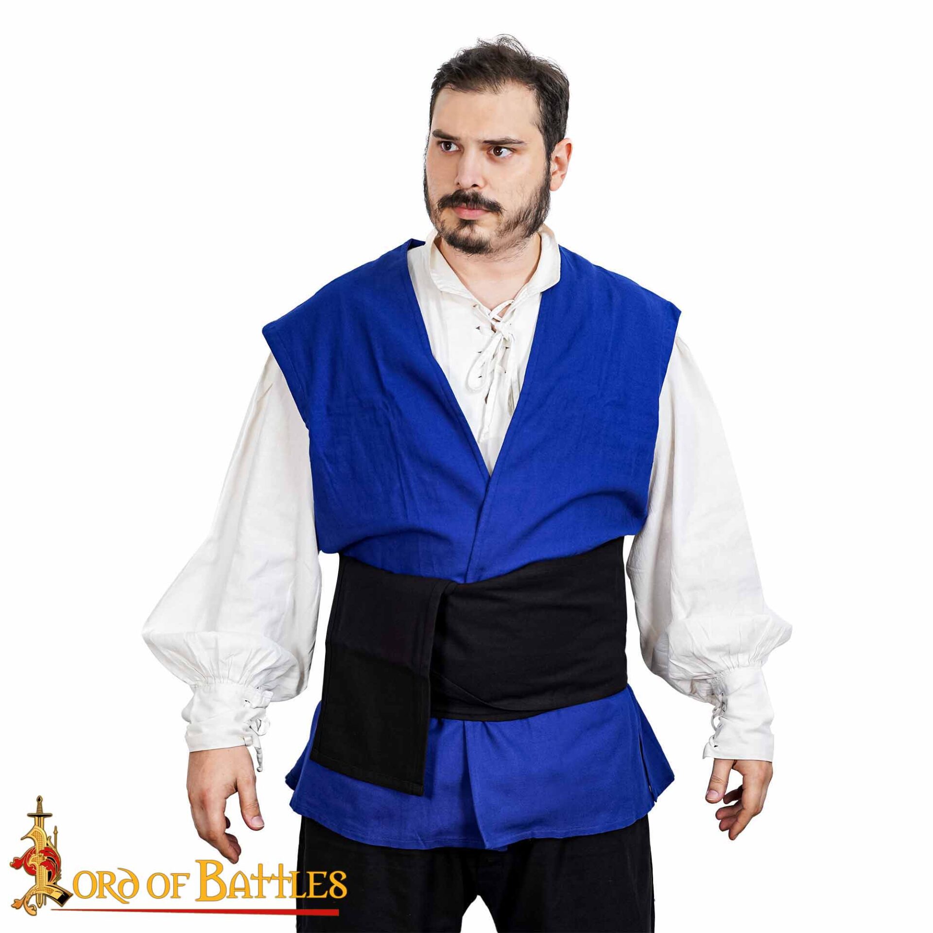 Pirate Belt Sash-7771BK 3 Pirate Belt Sash