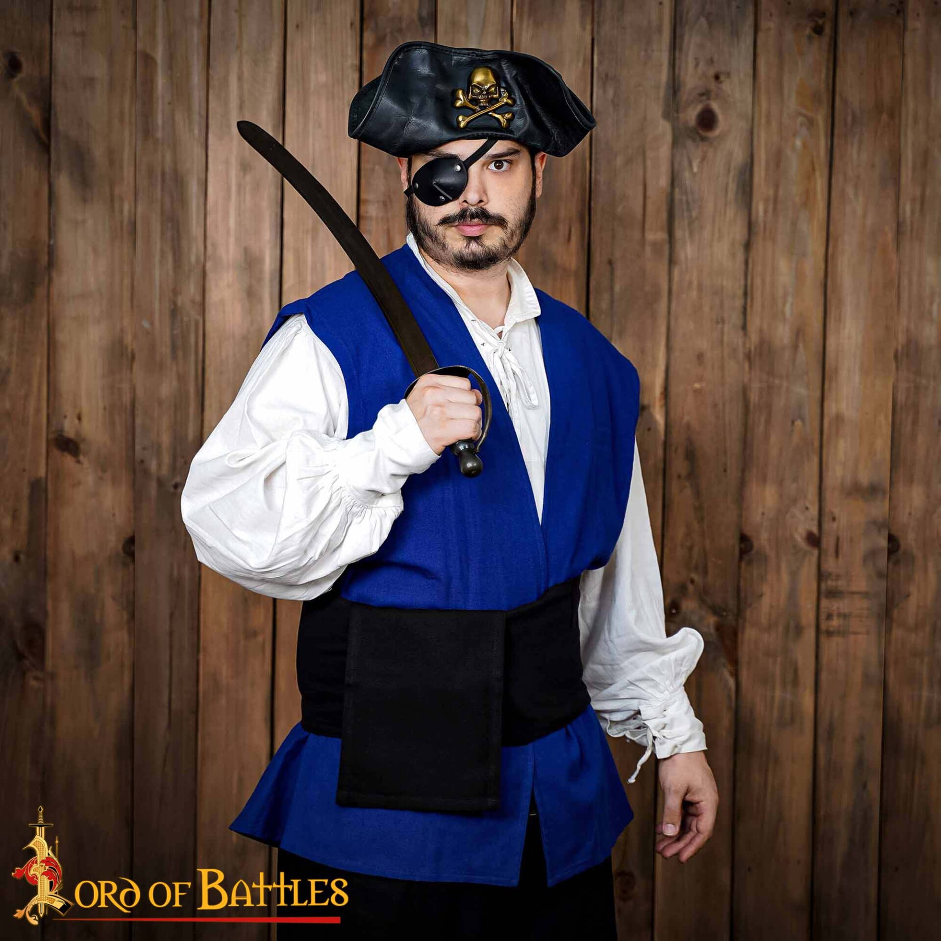 Pirate Belt Sash-7771BK 4 Pirate Belt Sash