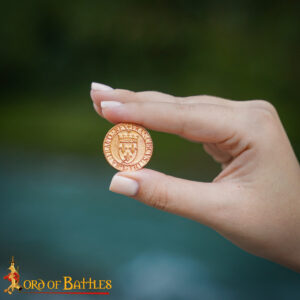 Renaissance Bronze Coin-26433BZ 4 Solid Bronze Coins