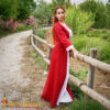 Medieval Princess Light Cotton Dress