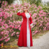 Medieval Princess Light Cotton Dress