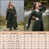 Renaissance Dresses-301101GNBR 2 Enchantress Medieval Dress