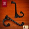 Rustic Cast Iron Wall Hooks