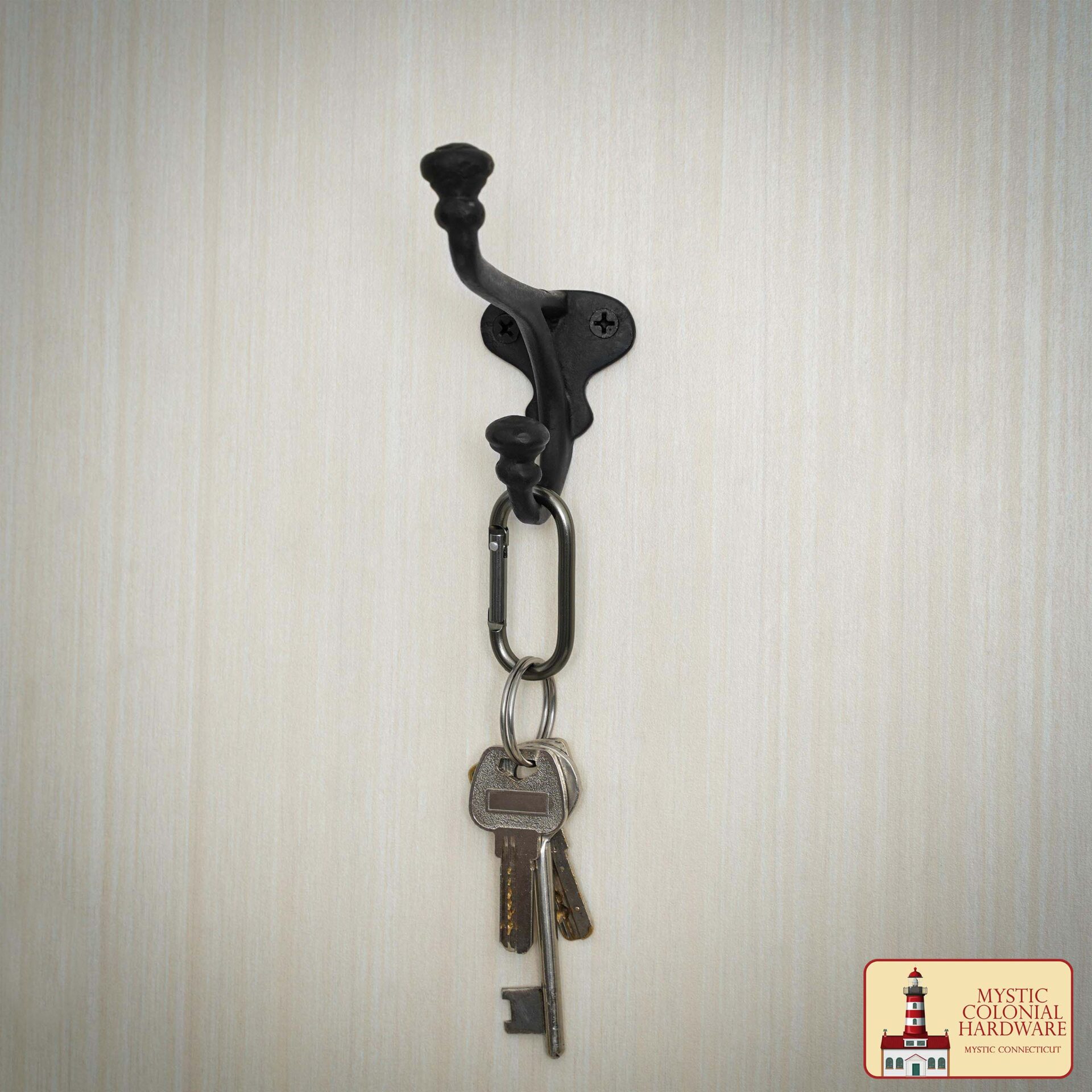 Rustic Cast Iron Wall Hooks