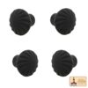 Hand Forged Iron Knob Solid CAST Iron Victorian, Colonial, Retro, Steampunck, Gothic, Baroque Medieval