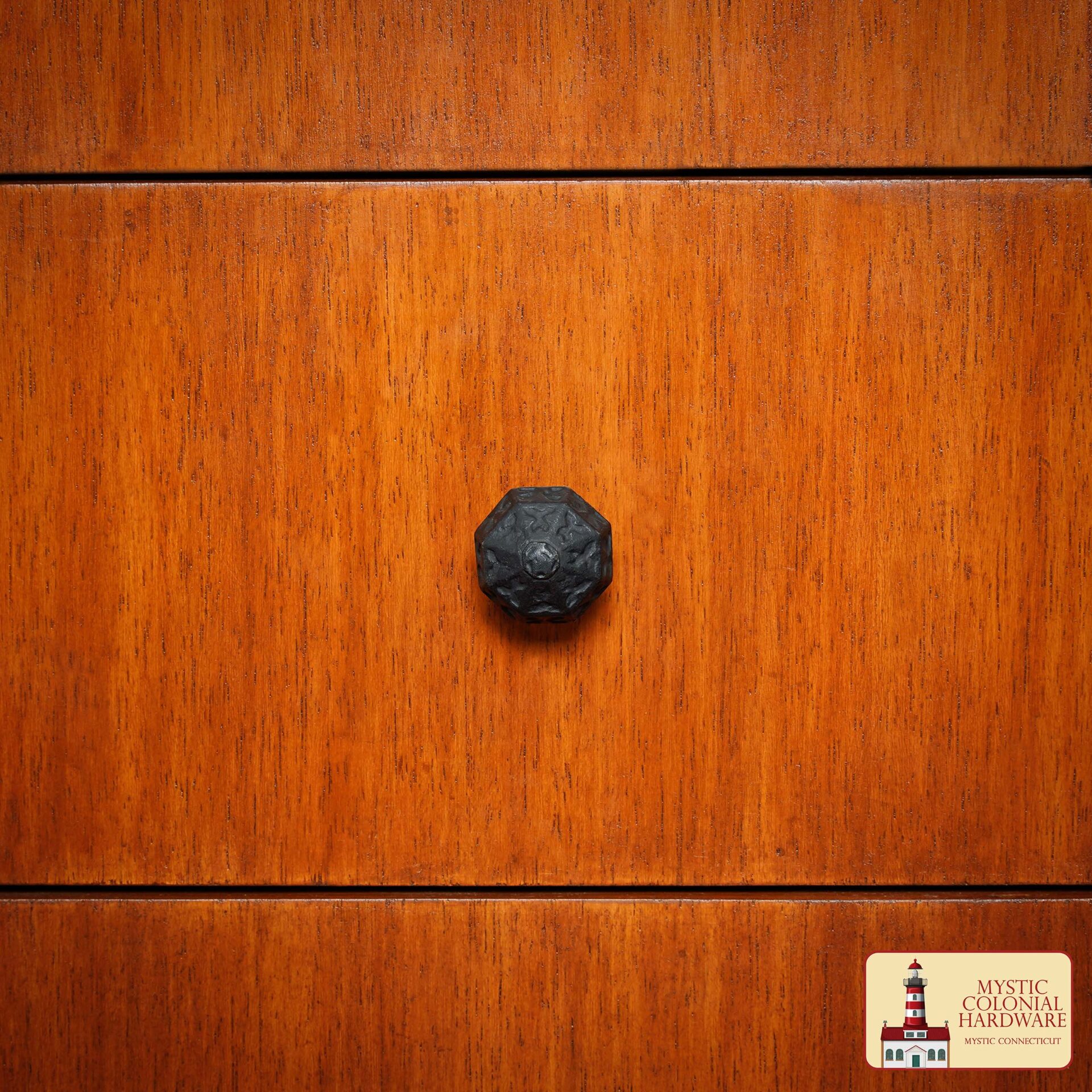 Hand Forged Iron Knob SOLID CAST IRON Victorian, Colonial, retro, steampunck, gothic, baroque medieval