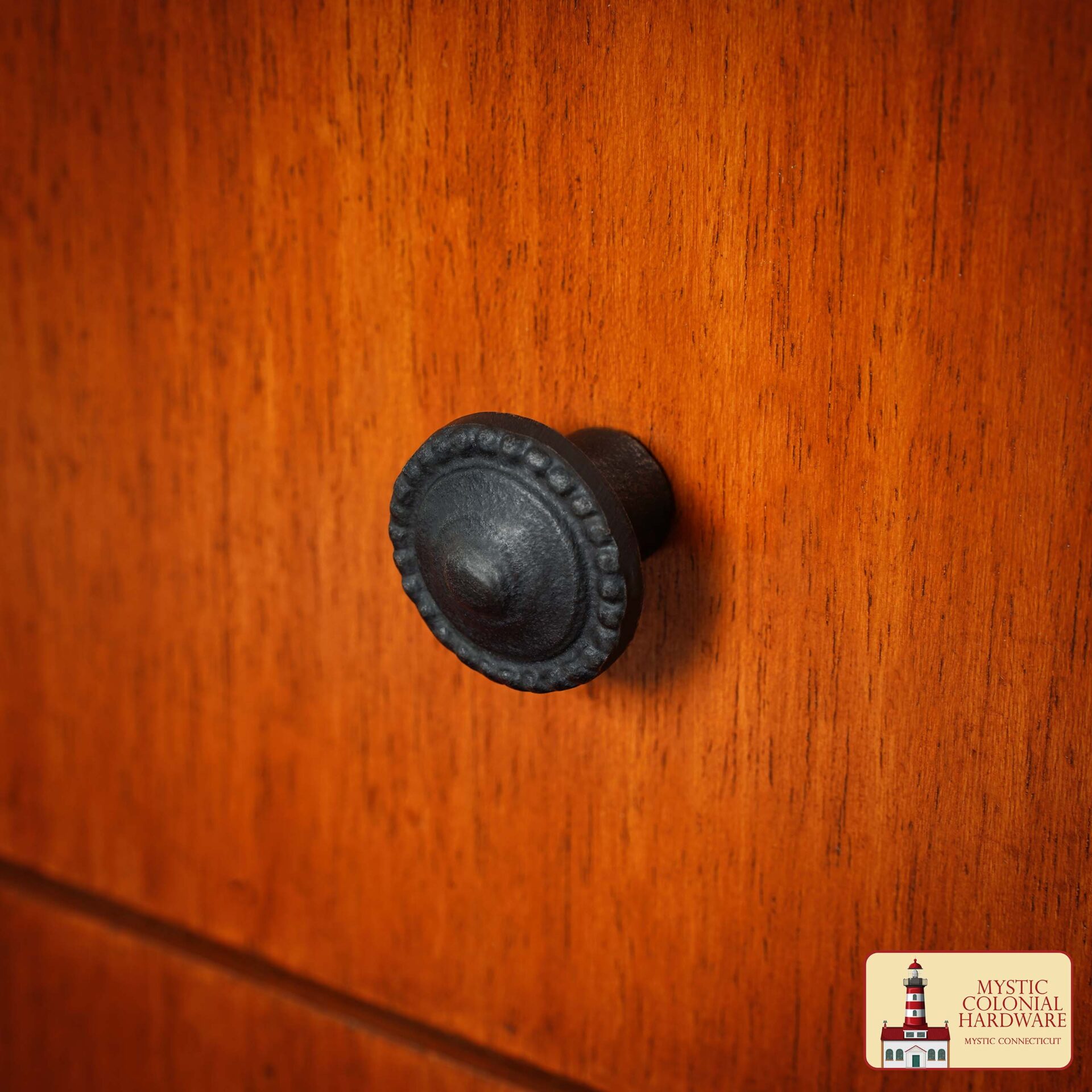 Victorian Era Solid Cast Iron Cabinet Knobs-500118OB-4Set 5 Hand Forged Iron Cabinet Knob Pull Antique Rustic Knobs for Kitchen Cabinet Drawer Pull Handle with Hardware