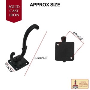 Rustic Cast Iron Wall Hooks