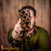 Viking Drinking Horn with Hand-Carved Pattern 4218 6 Viking drinking horn