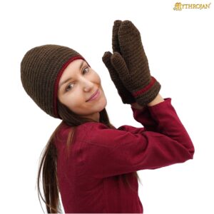 Naalbinding Woolen Mittens