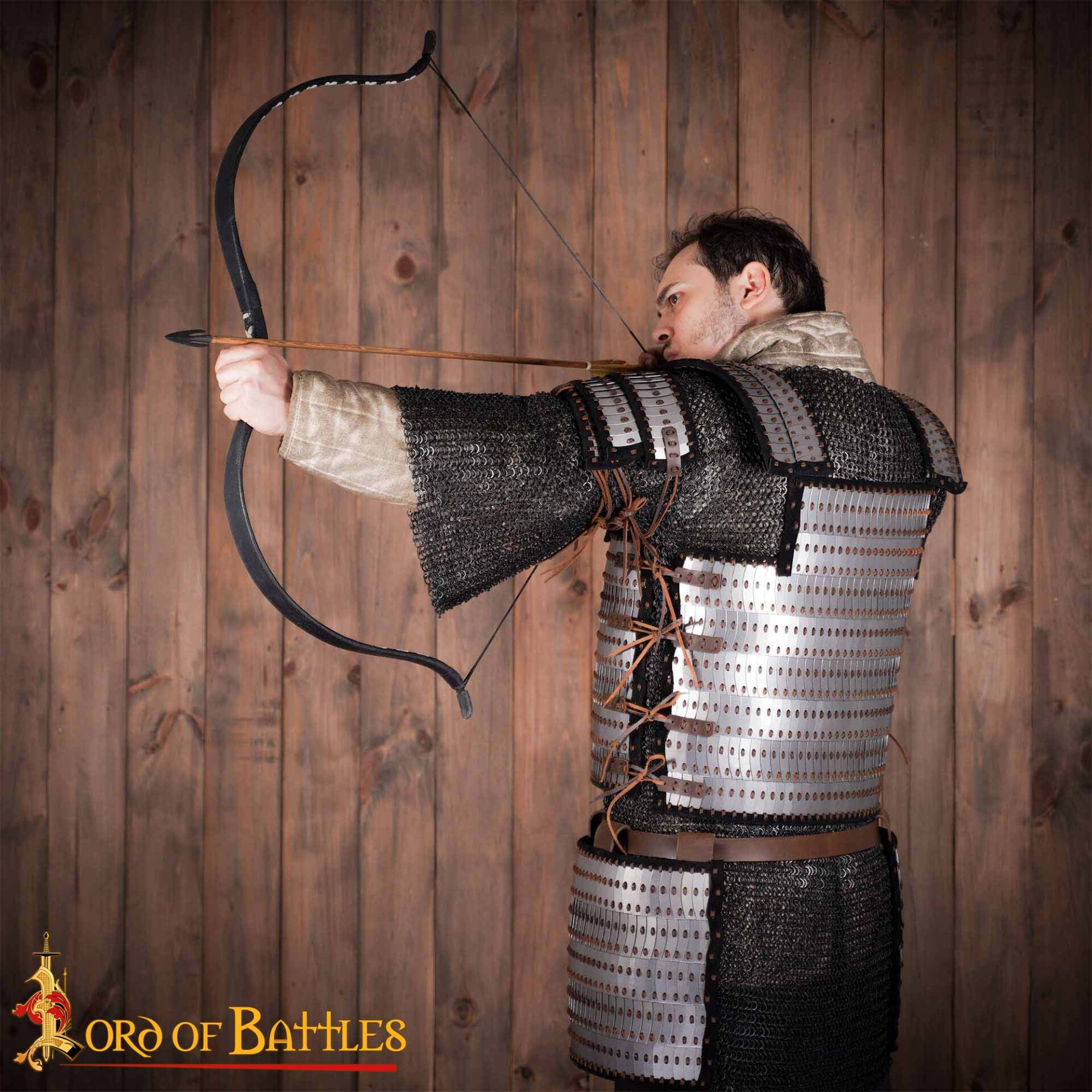 Viking lamellar skirt with Visby Plaques