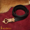 Saxon Belt with Bronze King Buckle