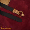 Saxon Belt with Bronze King Buckle