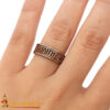 11th–12th Century Bronze Inscribed Ring-26615BZAT 4 Bronze Inscribed Ring