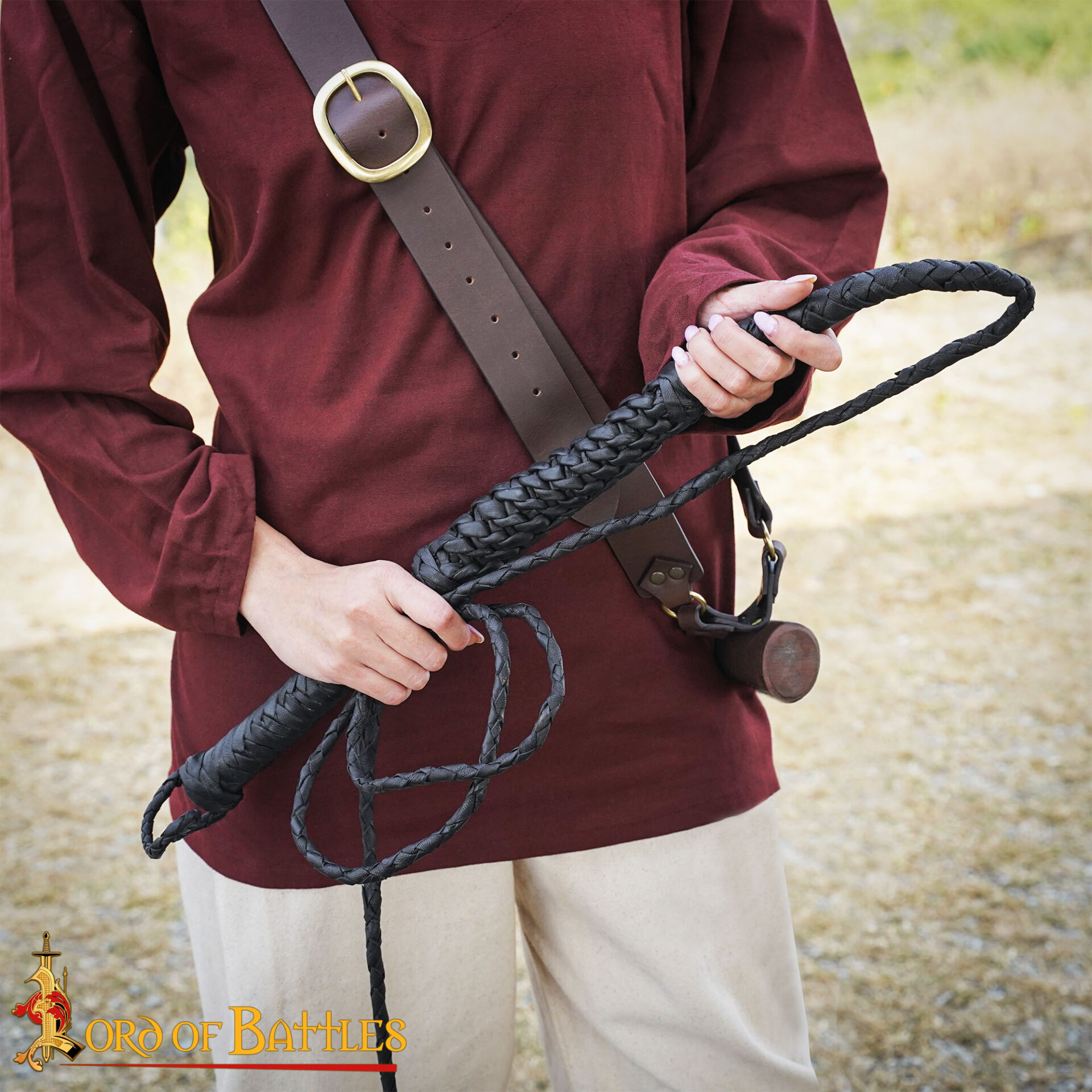 Leather Bull Whip