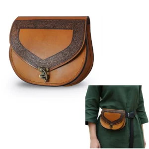leather belt pouch​
