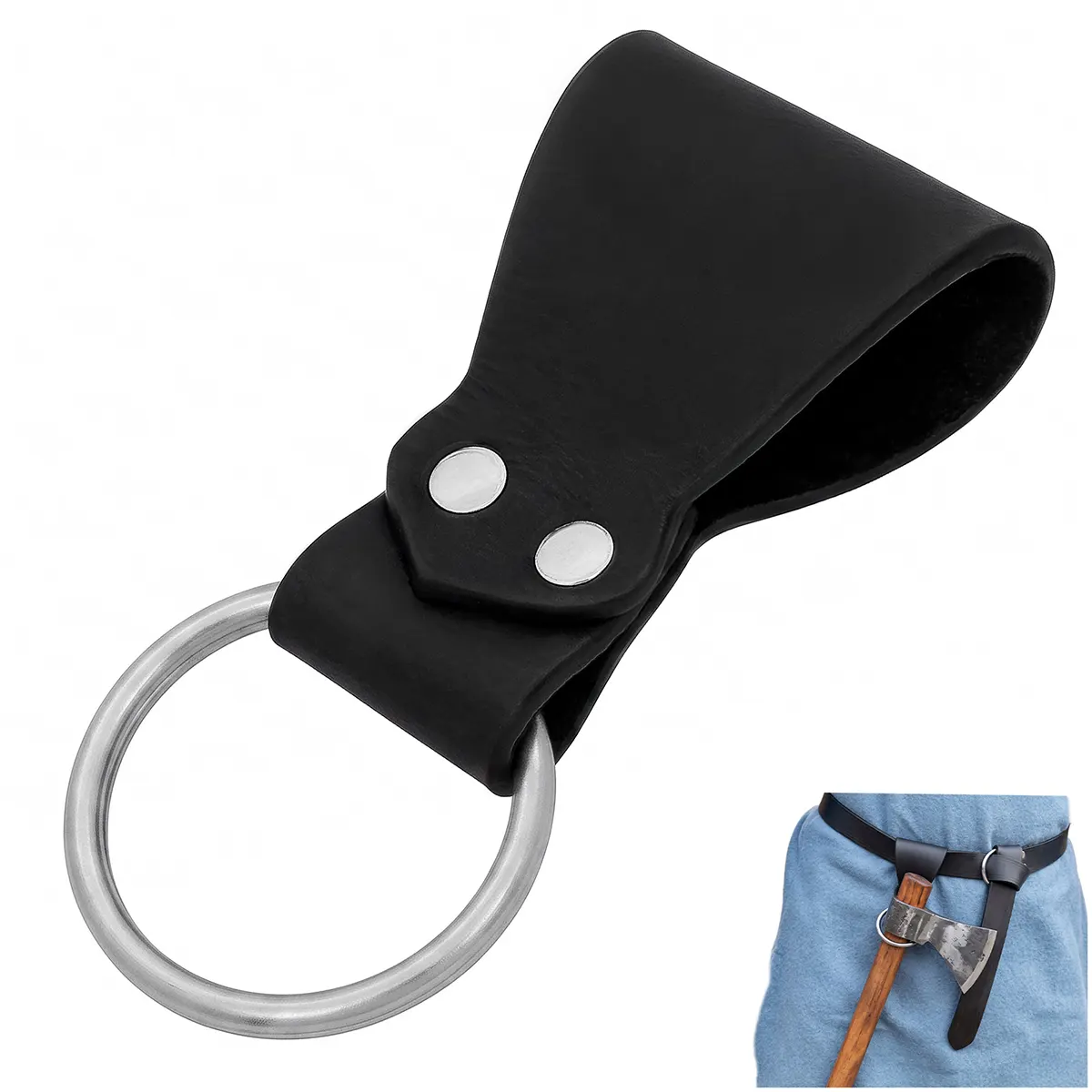 Medieval Leather Axe Holder