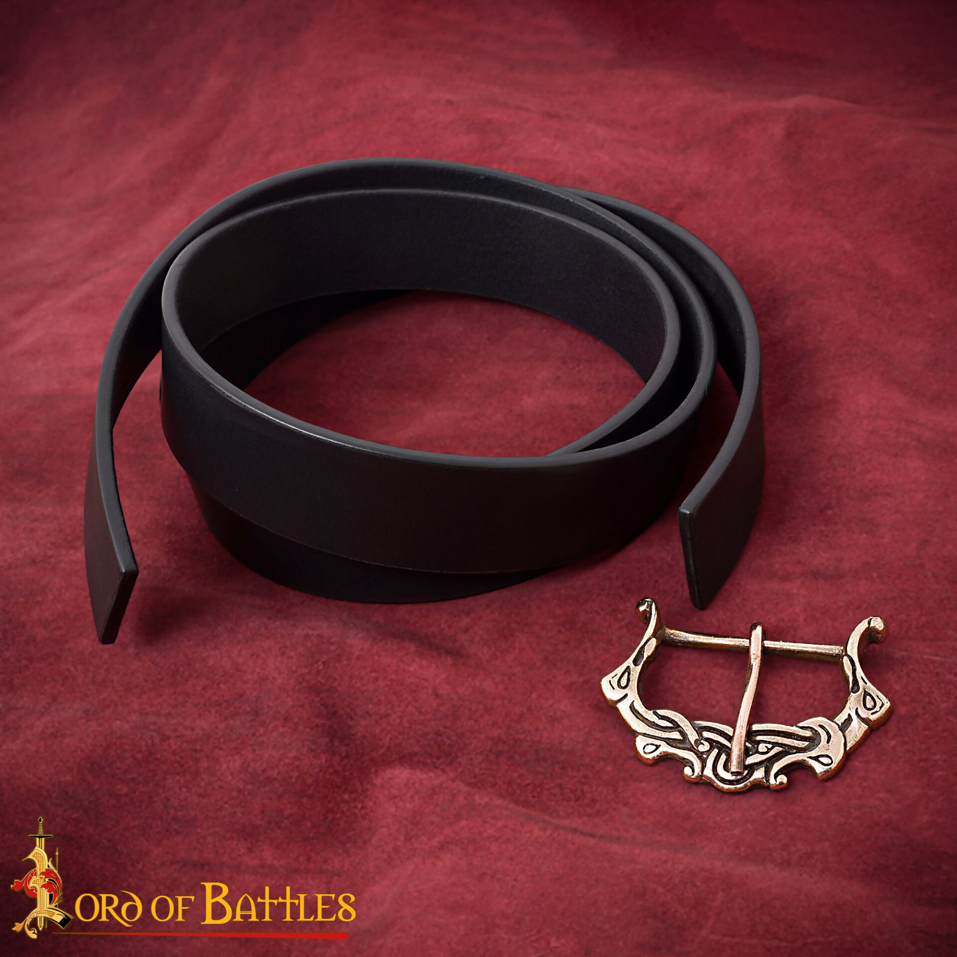 9th–10th Century Viking Antique Bronze Belt Buckle – Norse Knotwork Design for Historical Reenactment and Costumes-26453BZAT 5 Celtic Knot Motifs