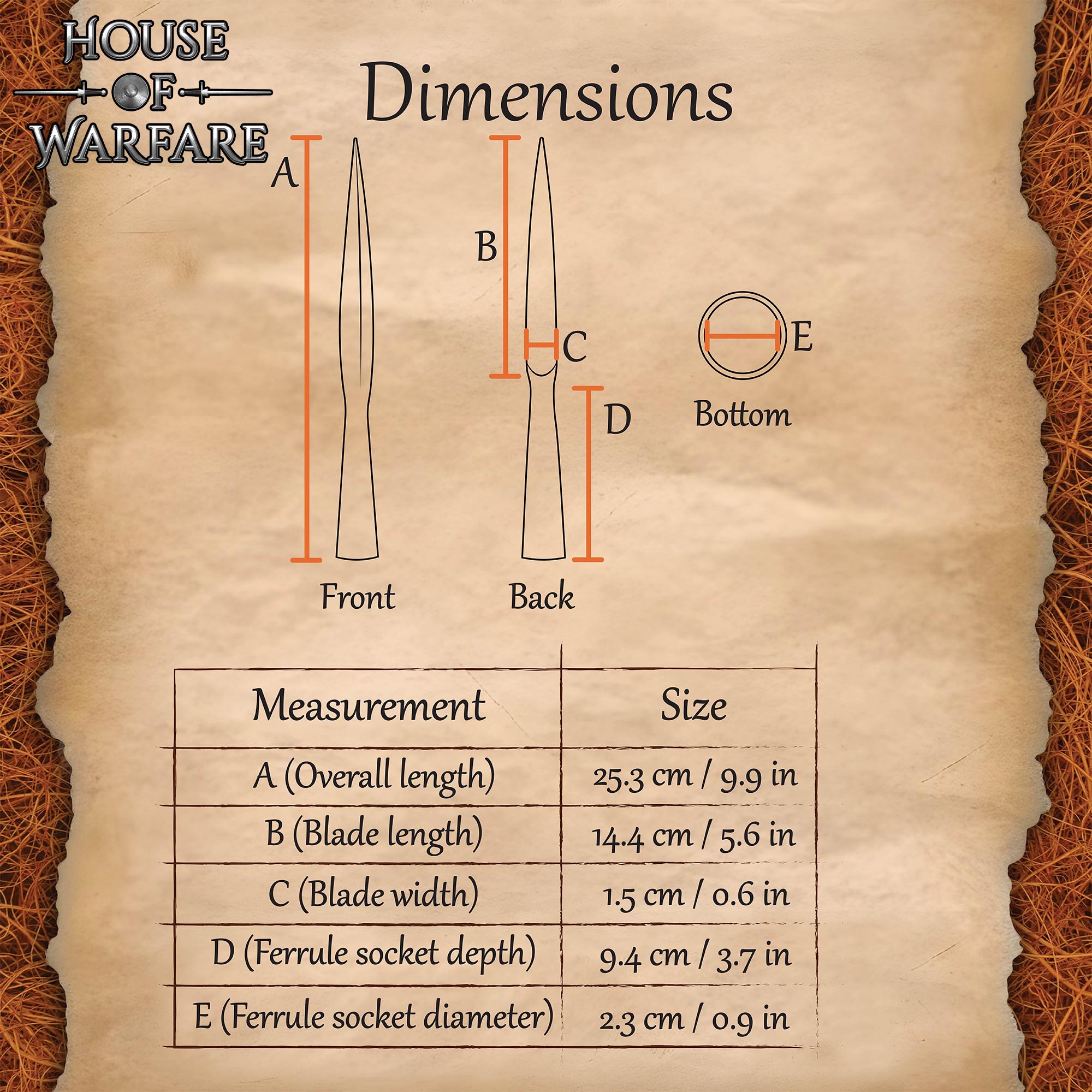 Hand-Forged Javelin Throwing Spearhead-700479 2 Throwing Spearhead