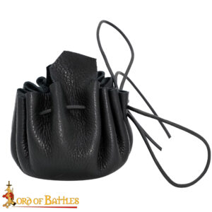 Medieval Belt Coin Pouch Handcrafted from Genuine Leather