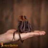 Medieval Belt Coin Pouch-25833CBR 1 Medieval Belt Coin Pouch Handcrafted from Genuine Leather
