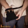 Medieval Leather Belt Pouch