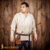 Medieval Leather Belt Pouch-25312CBR 4 Leather Belt Pouch