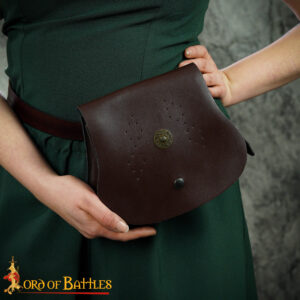 Leather Round Bag