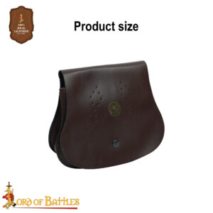 Leather Round Bag