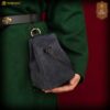 Medieval Suede Leather Drawstring Belt Pouch-300946MNNB Suede Leather Pouch