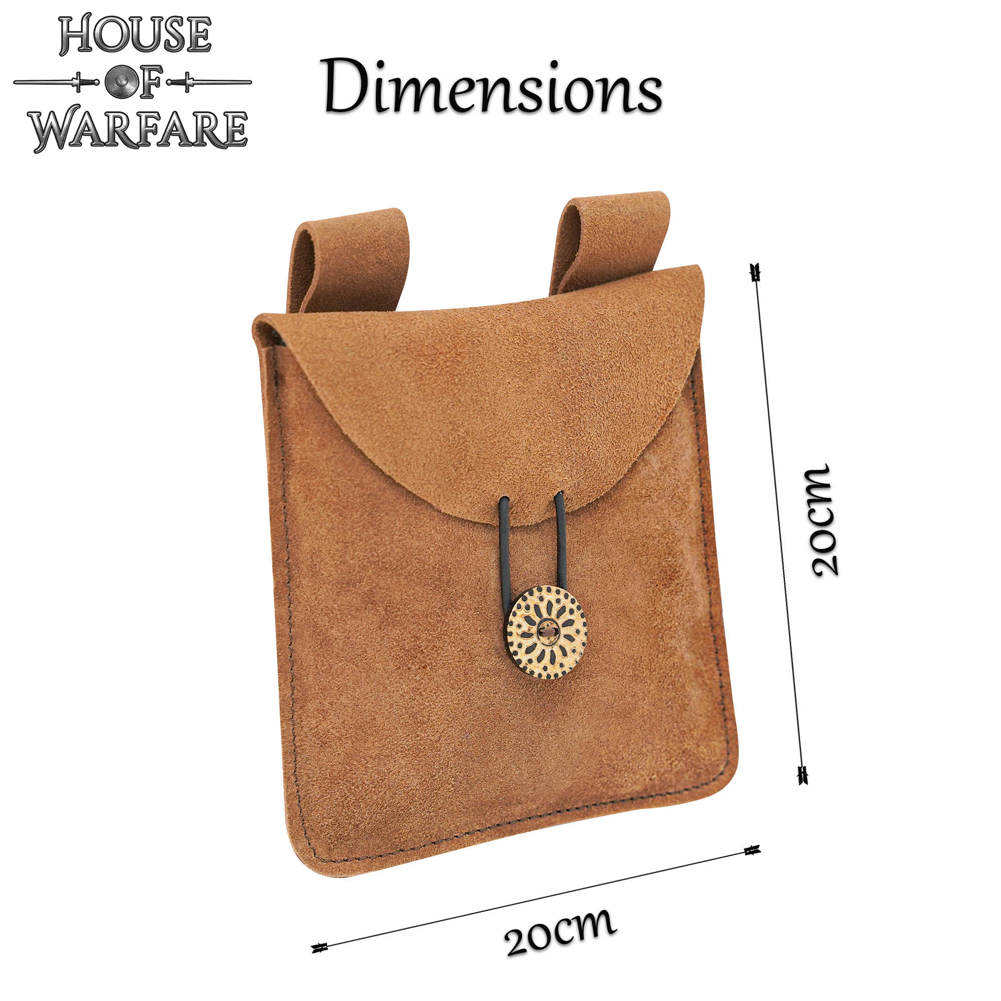Medieval Suede Pouch-700643 2 Medieval Suede Pouch
