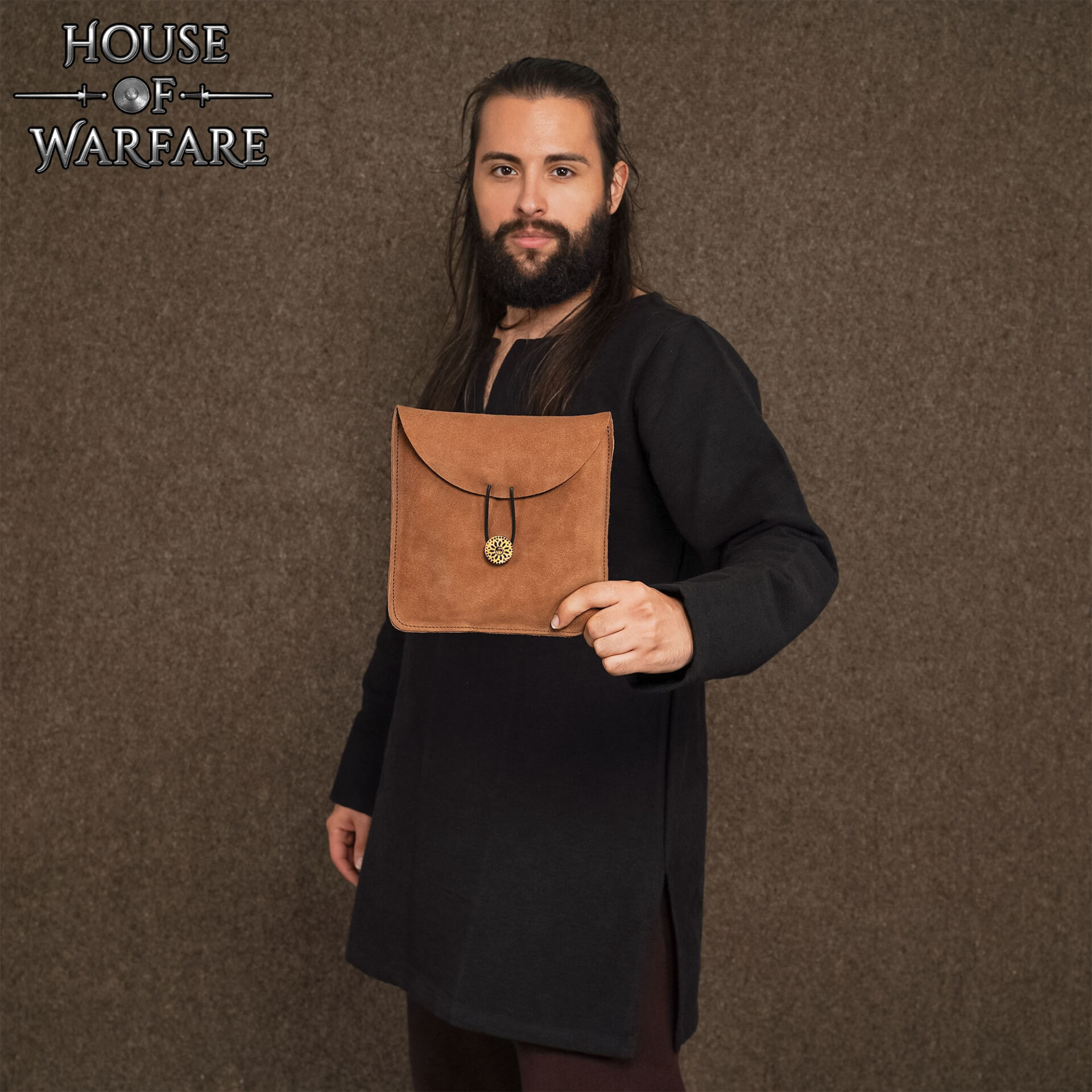 Medieval Suede Pouch-700643 4 Medieval Suede Pouch