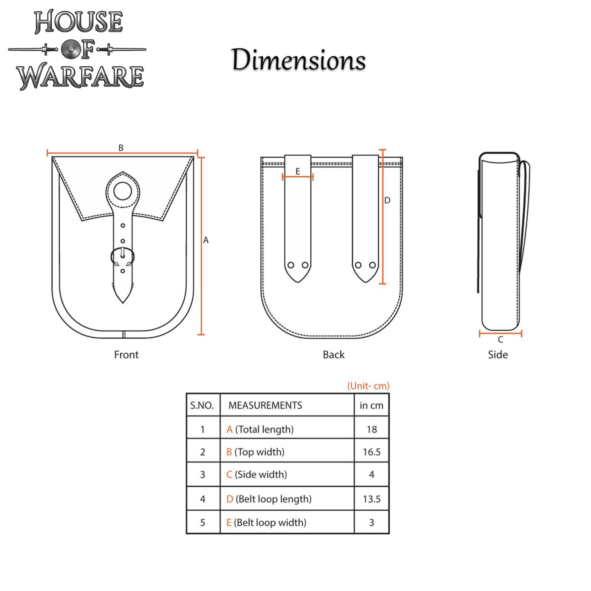 Viking Leather Belt Pouch-701934BK 2 genuine leather belt bag