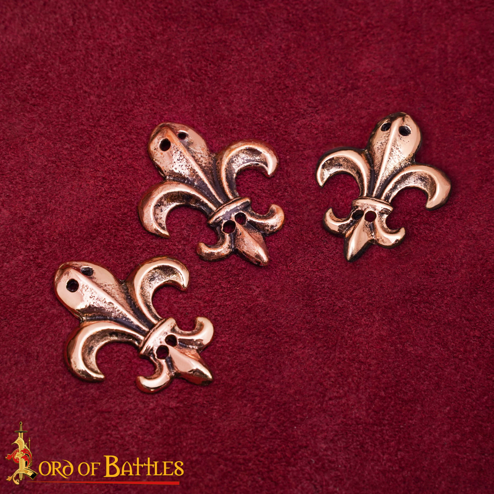 Fleur de Lys Belt Mount