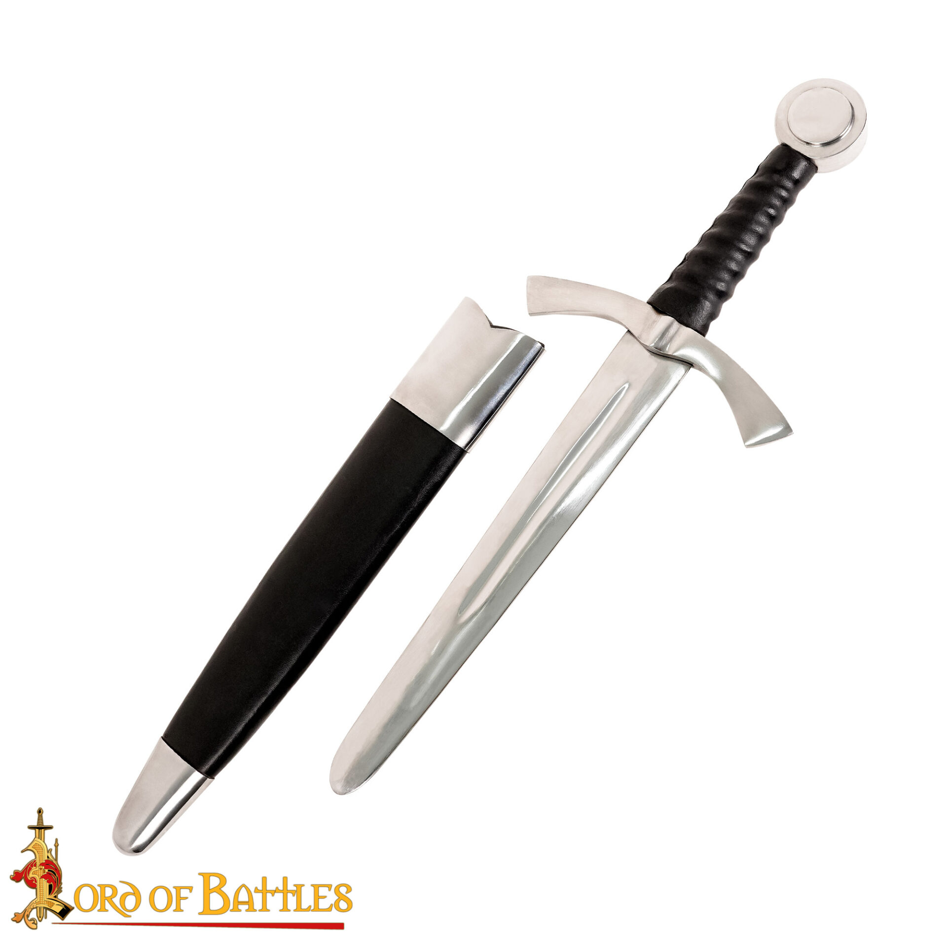 Medieval Historic Dagger with Scabbard – Decorative Steel Collectible Dagger Steel