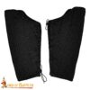 14th Century Medieval Padded Greaves Quilted Cotton Leg Armor Protectors-7205BK 3 Medieval padded Greaves