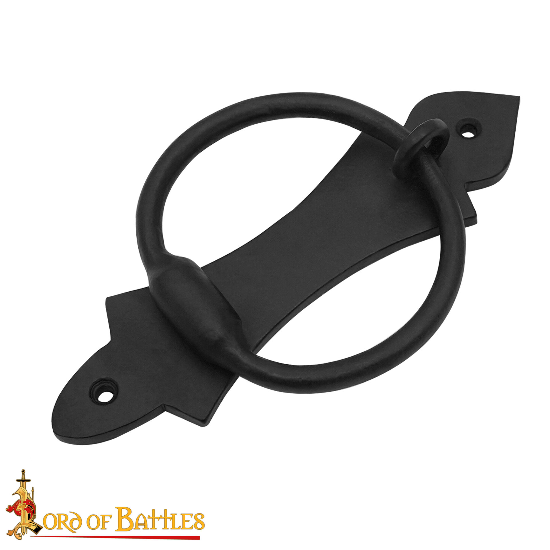 Iron Hand-Forged Medieval Door Knocker – Gothic Medieval Door Knocker