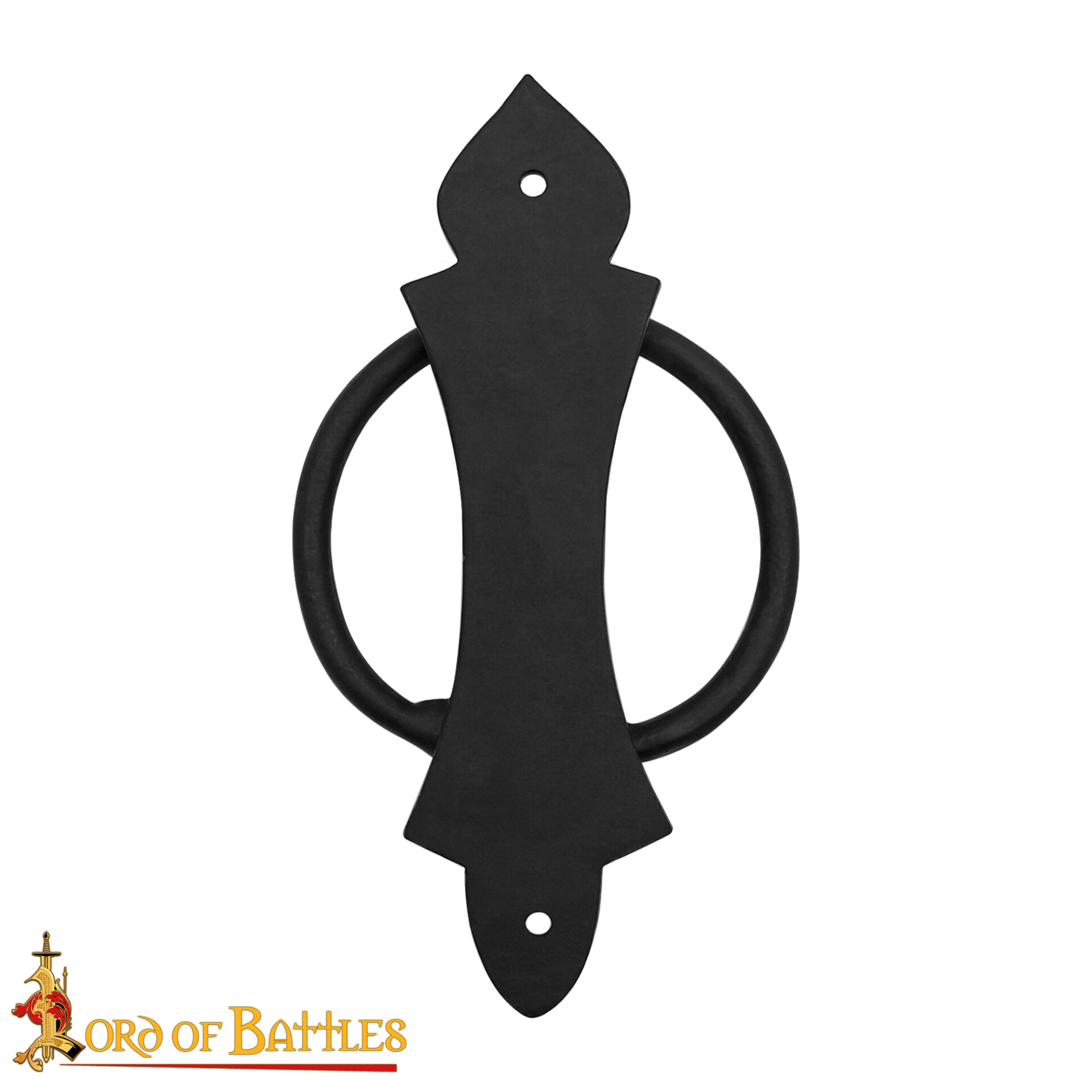 Iron Hand-Forged Medieval Door Knocker – Gothic Medieval Door Knocker
