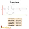 15th Century Hand-Forged Double-Headed Battle Axe with Spear Point-60689 2 medieval axe