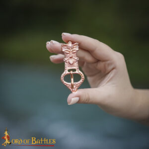 Solid Bronze Celtic Buckle